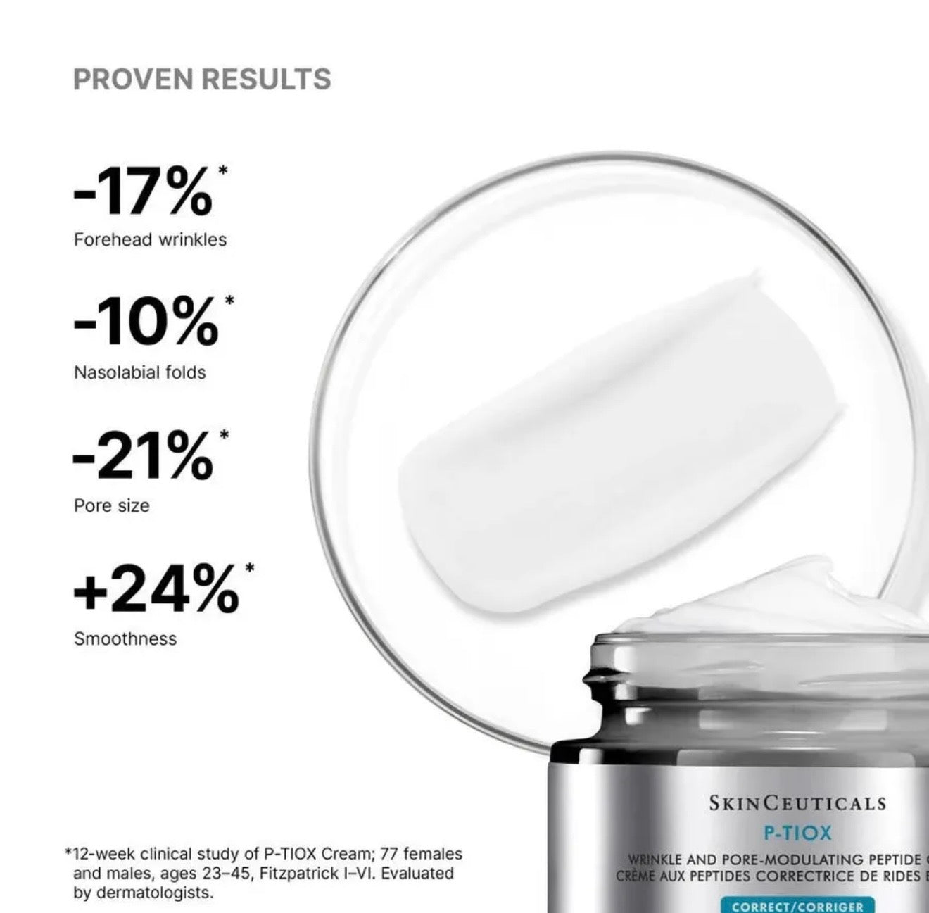SkinCeuticals - P-TIOX Cream Wrinkle & Pore-Modulating Peptide Cream - bespøke by SKINALCHEMY