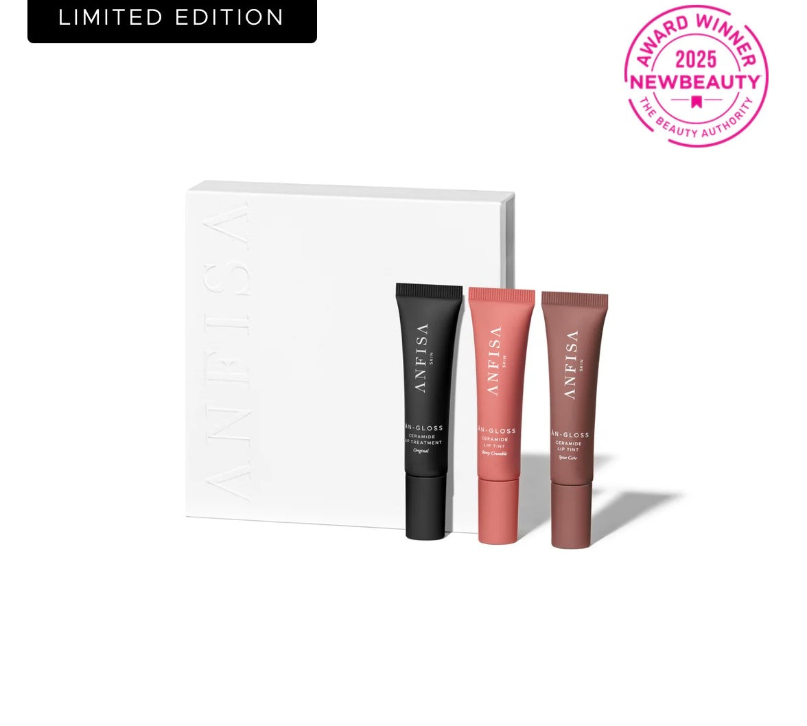 Anfisa - ÂN-GLOSS Ceramide Lip Trio - bespøke by SKINALCHEMY