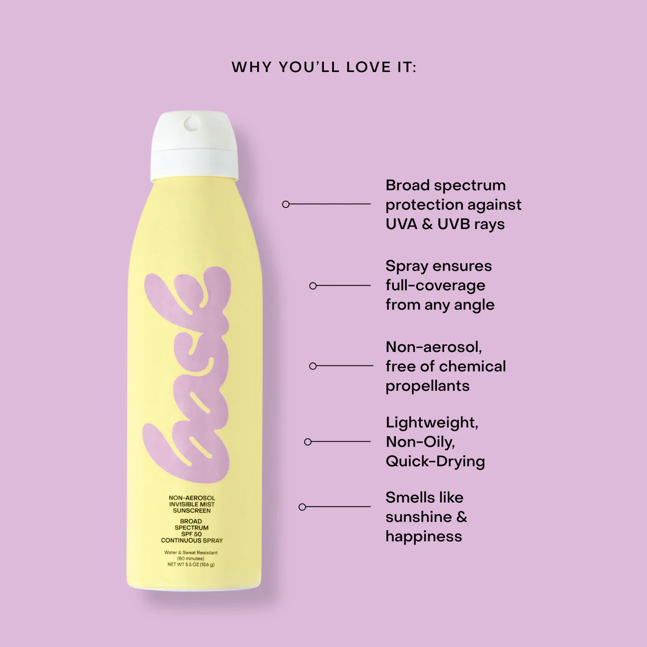 Non-Aerosol Spray SPF 50