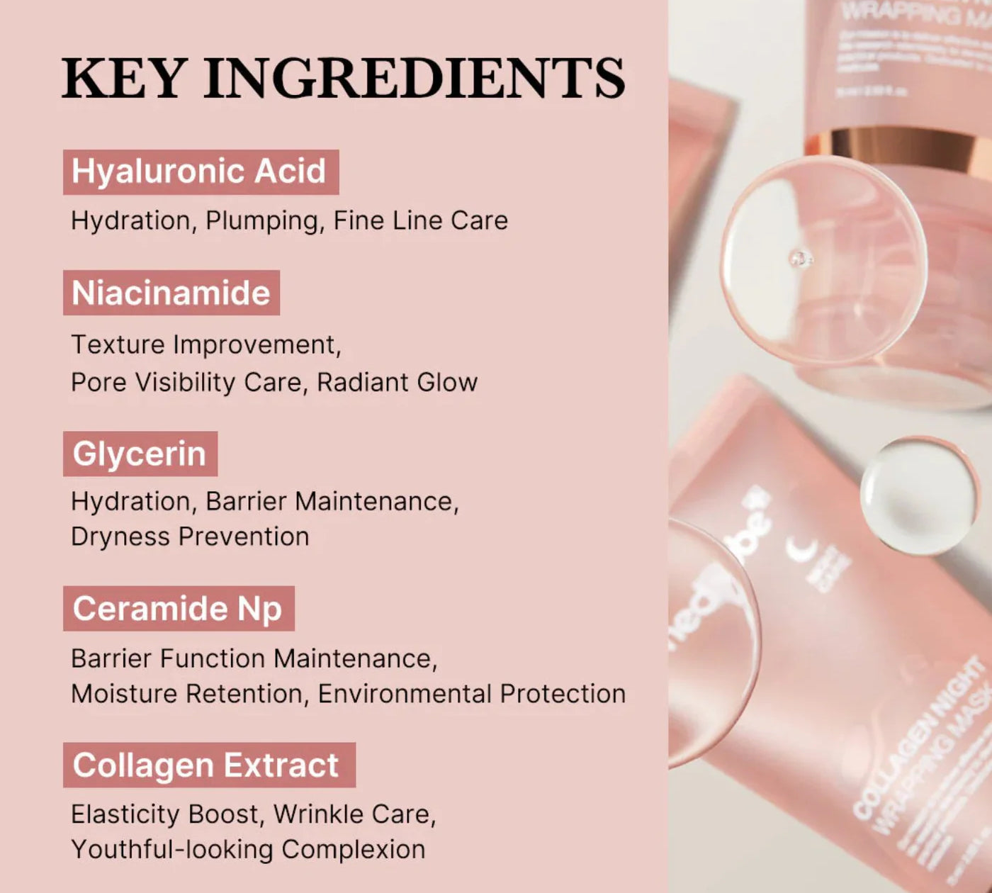 Medicube Collagen Night Wrapping Mask - bespøke by SKINALCHEMY