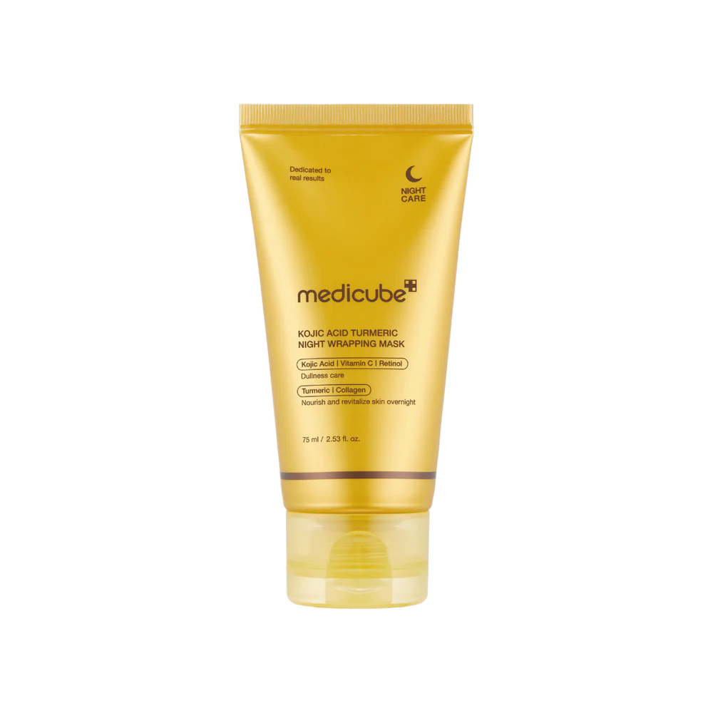 Medicube Kojic Acid Turmeric Night Wrapping Mask - bespøke by SKINALCHEMY