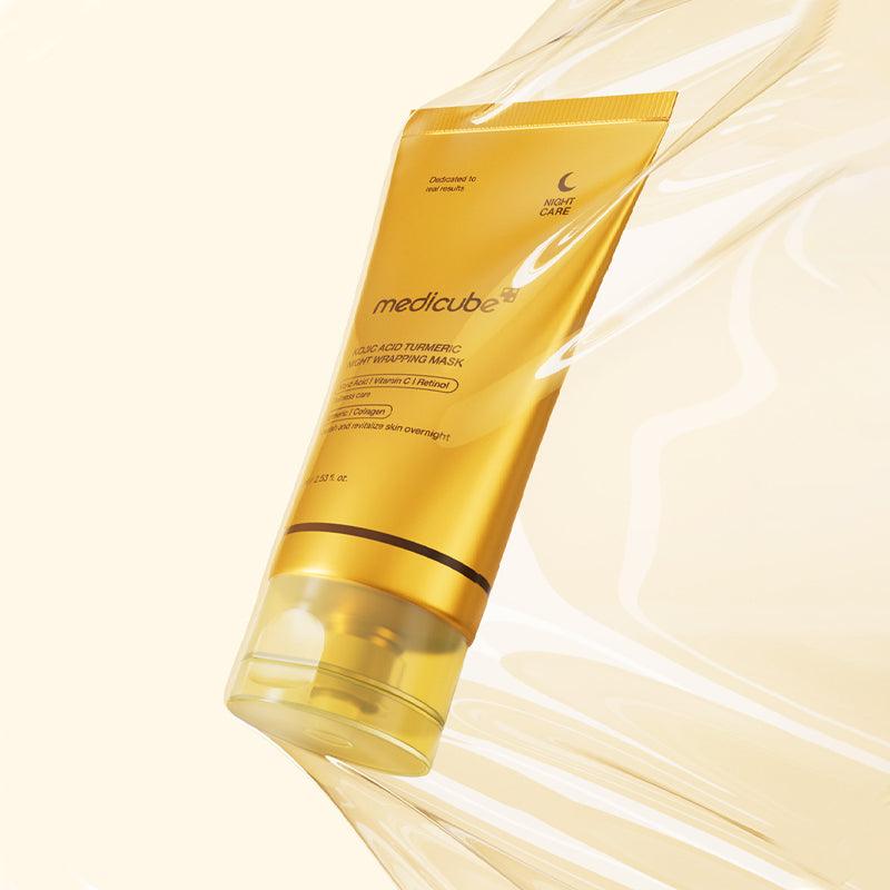 Medicube Kojic Acid Turmeric Night Wrapping Mask - bespøke by SKINALCHEMY