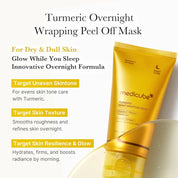 Medicube Kojic Acid Turmeric Night Wrapping Mask - bespøke by SKINALCHEMY