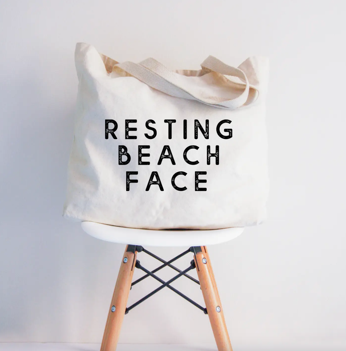 Resting Beach Face Tote *Limited Time* - bespøke by SKINALCHEMY
